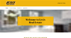 Desktop Screenshot of lexisrents.com